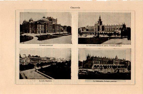 LAMINA V31124: Edificios en Cracovia, Polonia