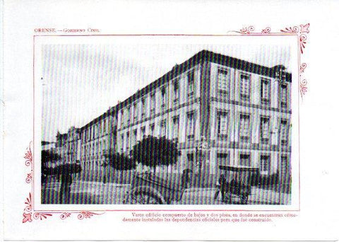 LAMINA V31976: Orense. Gobierno Civil