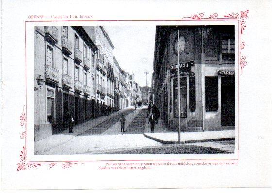 LAMINA V31975: Orense. Calle de Luis Espada