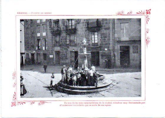LAMINA V31974: Orense. Fuente de Hierro