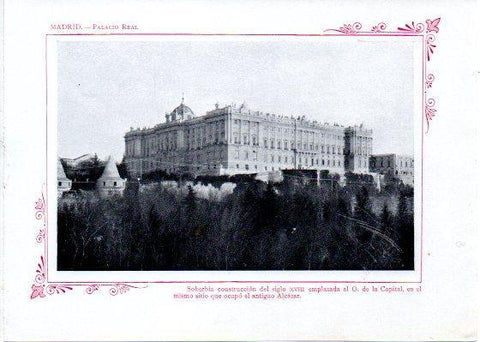 LAMINA V31959: Madrid. Palacio Real