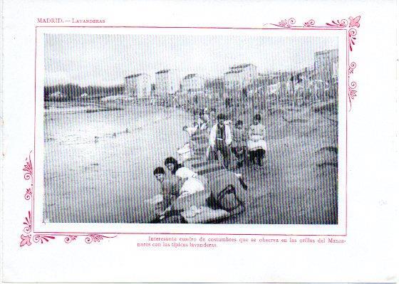 LAMINA V31958: Madrid. Lavanderas