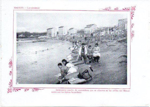 LAMINA V31958: Madrid. Lavanderas