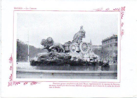 LAMINA V31957: Madrid. La Cibeles