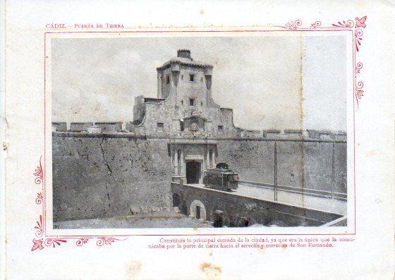 LAMINA V32016: Cadiz. Puerta de Tierra