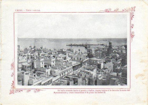 LAMINA V32011: Cadiz. Vista parcial