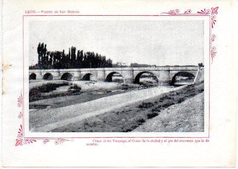 LAMINA V31991: Leon. Puente de San Marcos