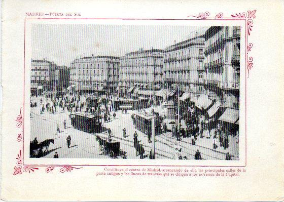 LAMINA V31955: Madrid. Puerta del Sol