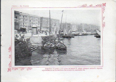 LAMINA V31919: Cadiz. El Puerto