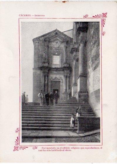 LAMINA V31912: Caceres. Instituto
