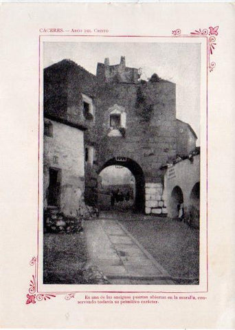 LAMINA V31908: Caceres. Arco del Cristo