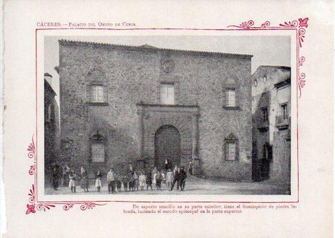LAMINA V31907: Caceres. Palacio del Obispo de Coria