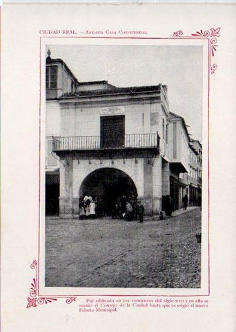 LAMINA V31896: Ciudad Real. Antigua Casa Consistorial