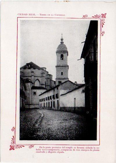 LAMINA V31893: Ciudad Real. Torre de la Catedral