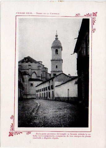 LAMINA V31893: Ciudad Real. Torre de la Catedral
