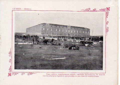 LAMINA V31905: Caceres. Hospital