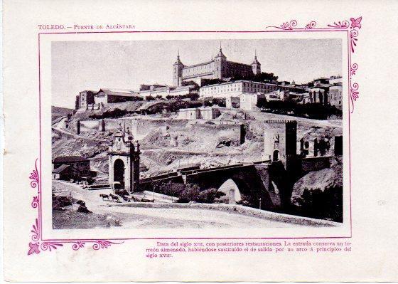 LAMINA V31921: Toledo. Puente de Alcantara