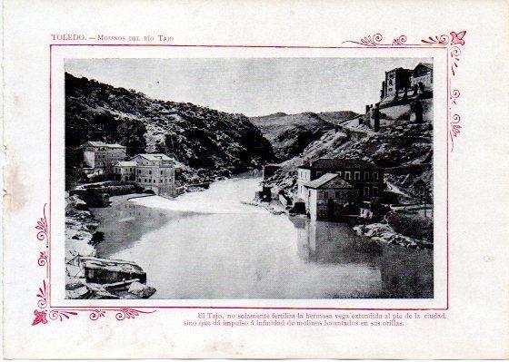 LAMINA V31923: Toledo. Molinos del rio Tajo