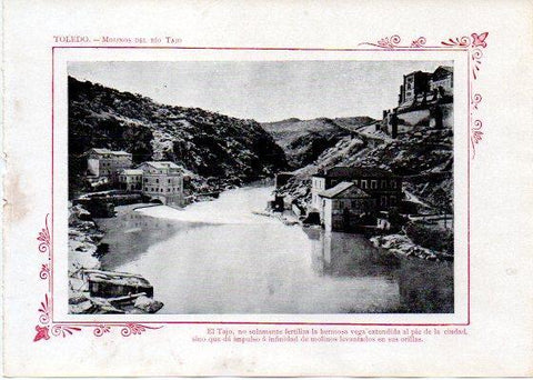 LAMINA V31923: Toledo. Molinos del rio Tajo