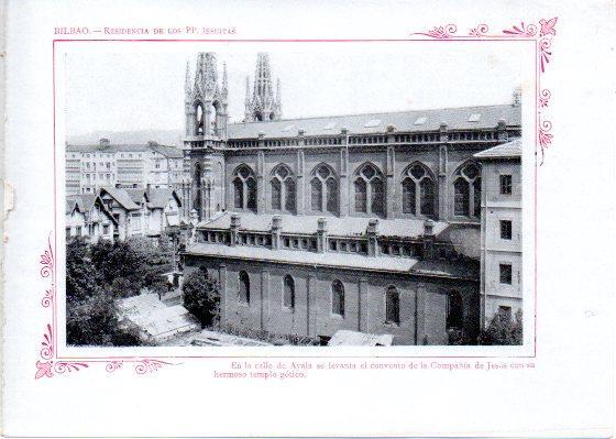 LAMINA V31950: Bilbao. Residencia de los PP. Jesuitas