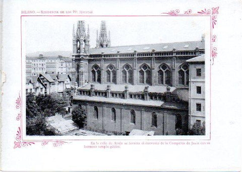 LAMINA V31950: Bilbao. Residencia de los PP. Jesuitas