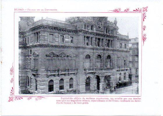 LAMINA V31947: Bilbao. Palacio de la Diputacion