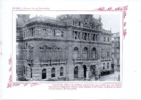 LAMINA V31947: Bilbao. Palacio de la Diputacion