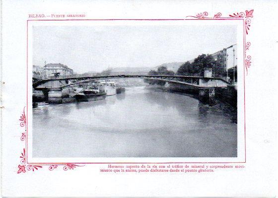 LAMINA V31940: Bilbao. Puente Giratorio