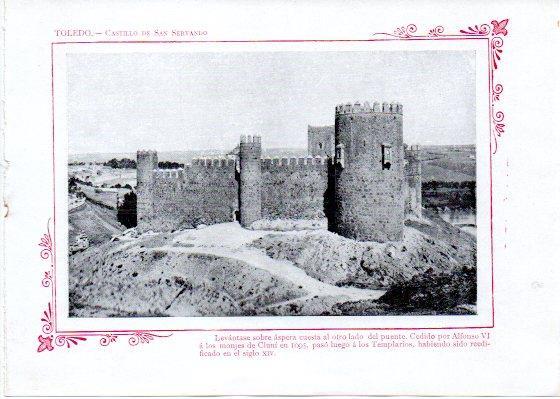 LAMINA V31925: Toledo. Castillo de San Servando