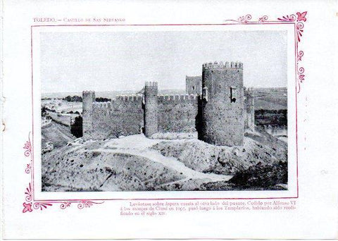 LAMINA V31925: Toledo. Castillo de San Servando