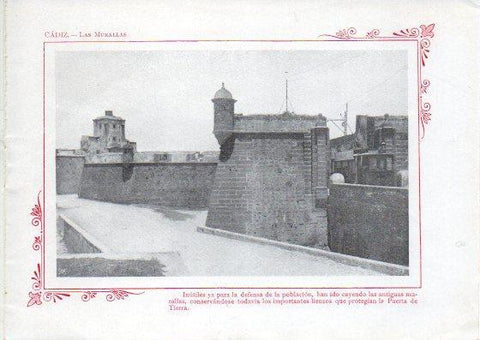 LAMINA V32018: Cadiz. Las Murallas