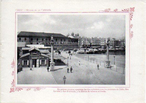 LAMINA V32019: Cadiz. Muelle de la Capitania