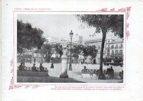 LAMINA V32020: Cadiz. Plaza de la Constitucion
