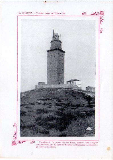 LAMINA V32113: La Coruña. Torre Faro de Hercules