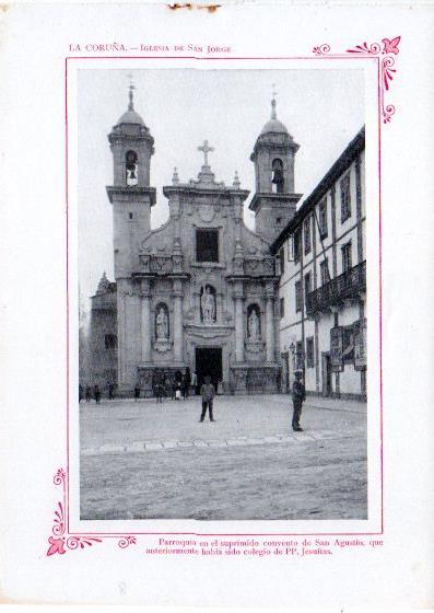 LAMINA V32112: La Coruña. Iglesia de San Jorge