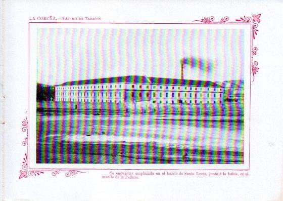 LAMINA V32110: La Coruña. Fabrica de Tabacos