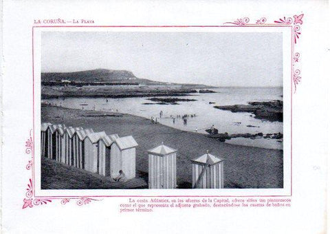 LAMINA V32102: La Coruña. La Playa