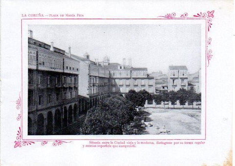 LAMINA V32100: La Coruña. Plaza de Maria Pita