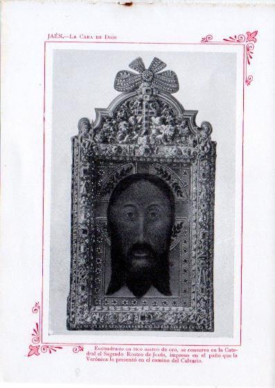 LAMINA V32090: Jaen. La Cara de Dios