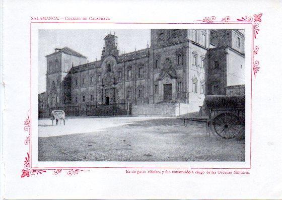 LAMINA V32117: Salamanca. Colegio de Calatrava