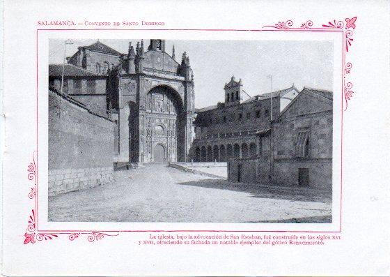 LAMINA V32118: Salamanca. Convento de Santo Domingo
