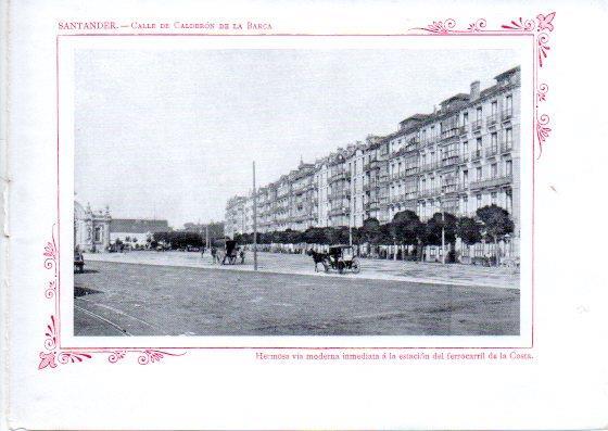 LAMINA V32146: Santander. Calle de Calderon de la Barca
