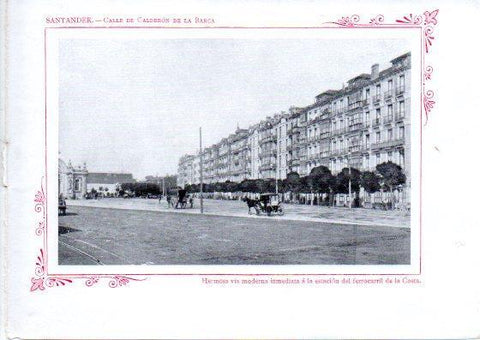 LAMINA V32146: Santander. Calle de Calderon de la Barca