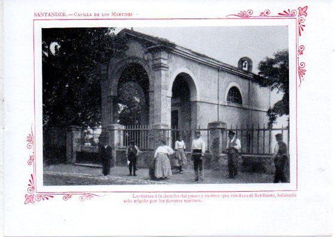 LAMINA V32144: Santander. Capilla de los Martires