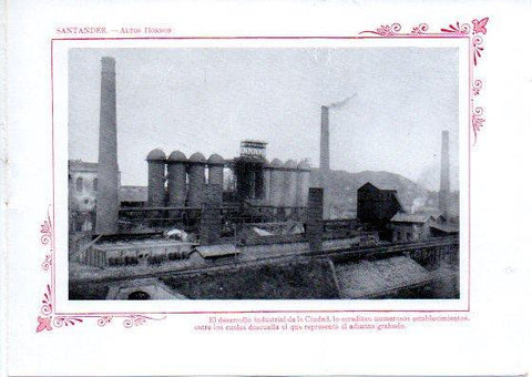 LAMINA V32143: Santander. Altos Hornos