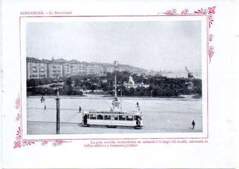 LAMINA V32139: Santander. El Boulevard
