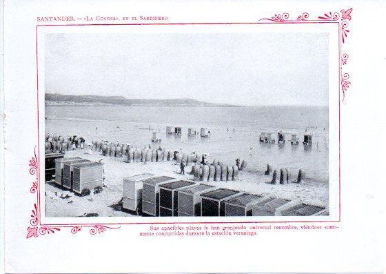 LAMINA V32138: Santander. La Concha en el Sardinero