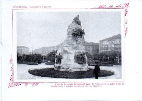 LAMINA V32137: Santander. Monumento a Pereda