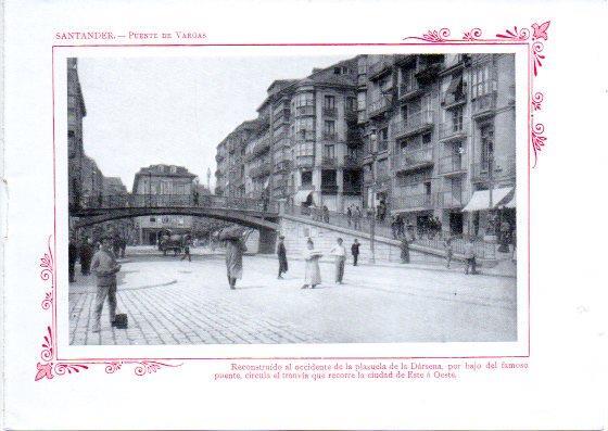 LAMINA V32135: Santander. Puente de Vargas