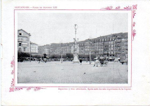 LAMINA V32134: Santander. Plaza de Alfonso XIII